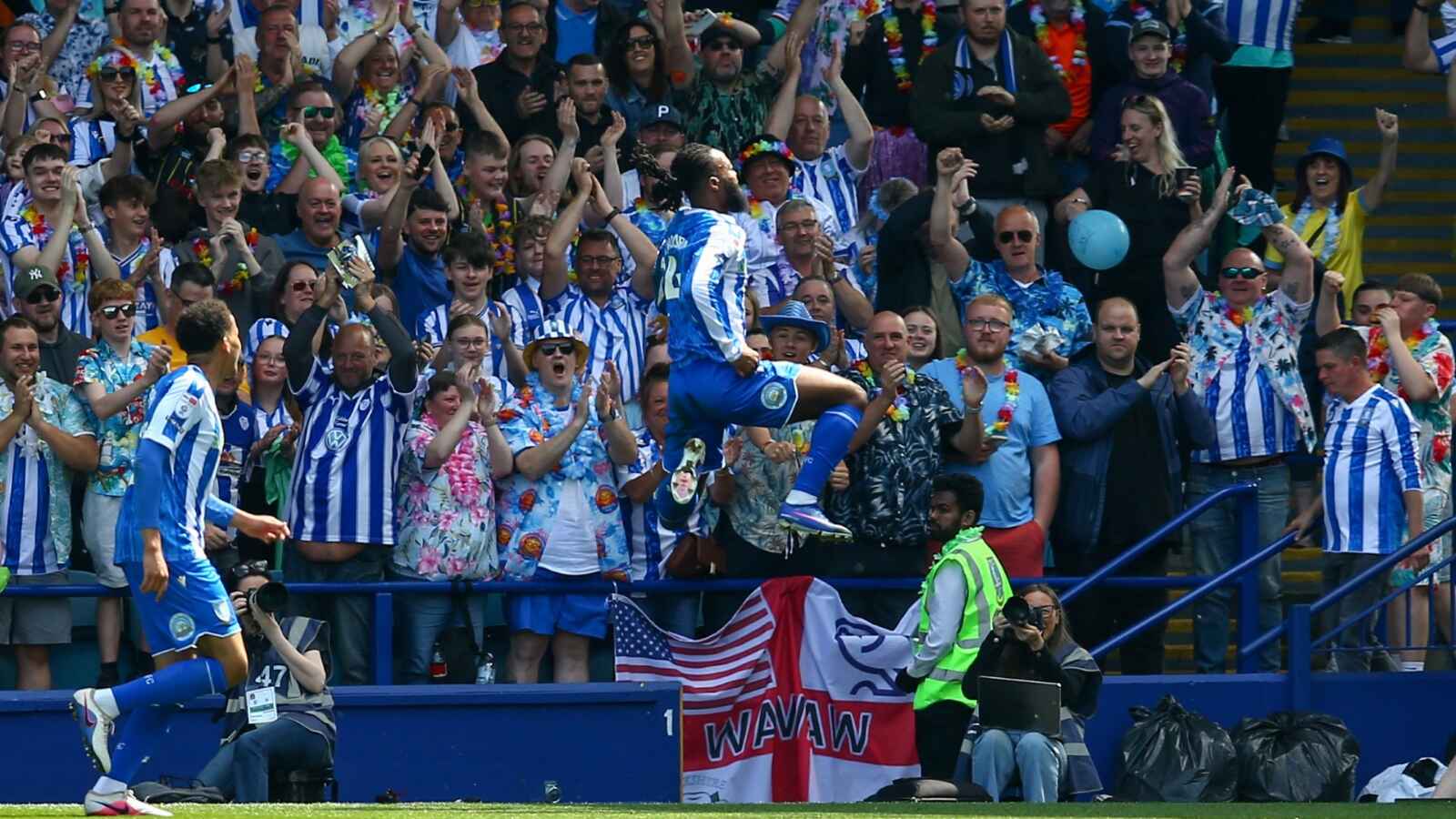 Nathaniel Chalobah celebrates scoring Sheffield Wednesday’ first goal