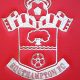 A close up of a Southampton badge