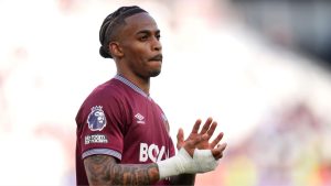 Crysencio Summerville could be set for a West Ham exit after relegation