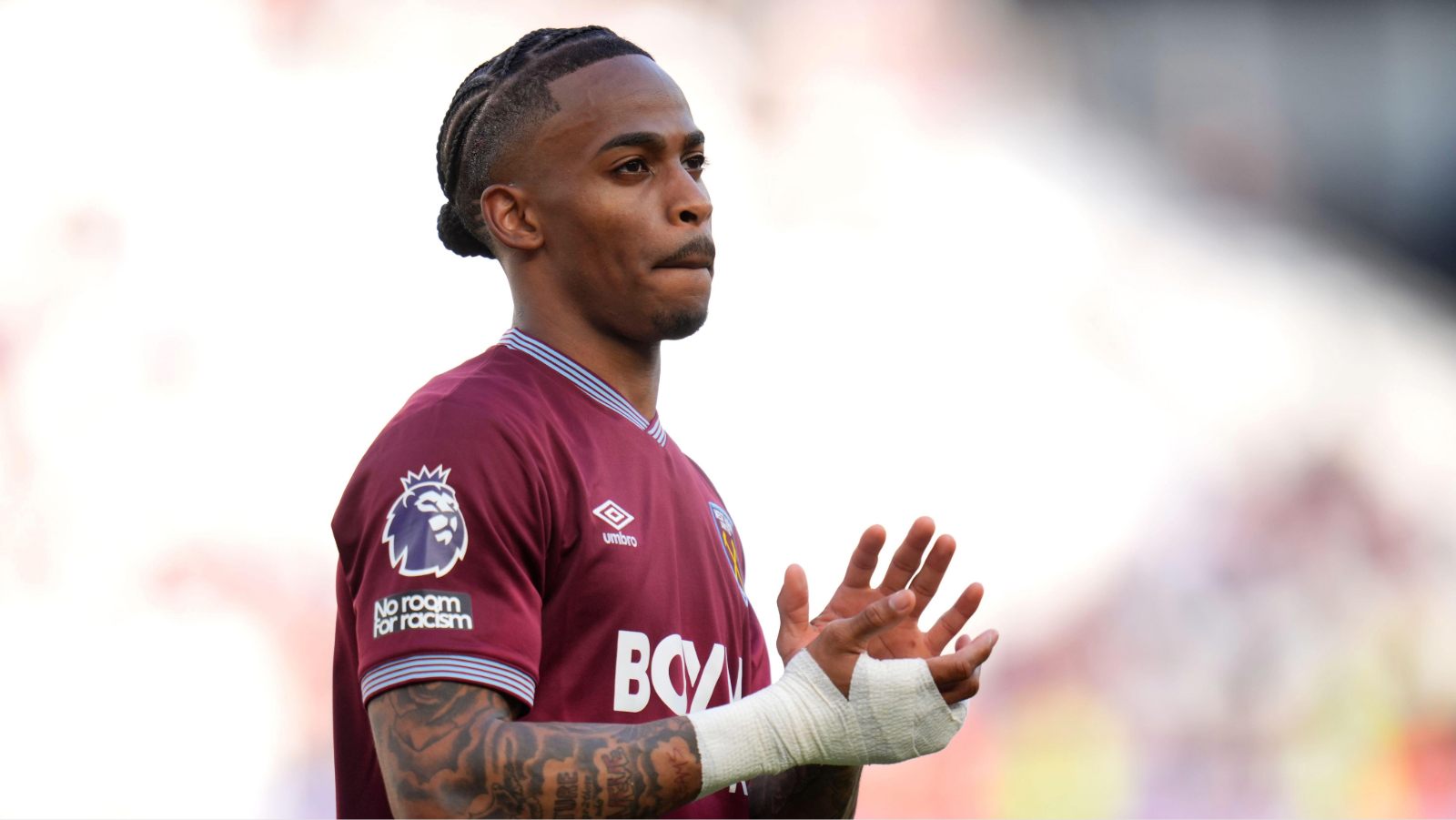 Crysencio Summerville could be set for a West Ham exit after relegation