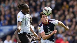 Barney Stewart, centre, enjoyed a superb season with Falkirk last term.
