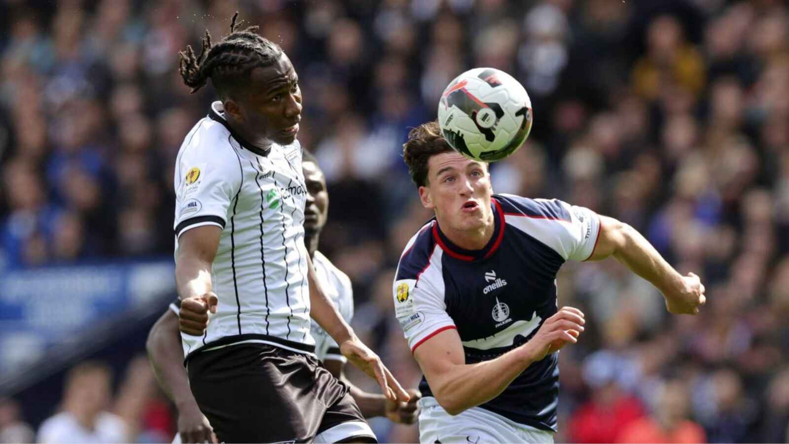 Barney Stewart, centre, enjoyed a superb season with Falkirk last term.
