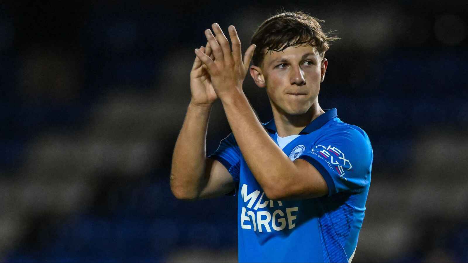 Peterborough United’s Harry Leonard scored twice against Watford.