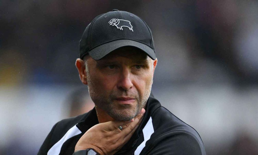 John Eustace is already facing questions after Derby County’s poor start to the season.
