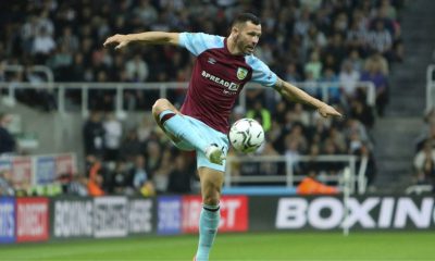 Phil Bardsley in his Burnley days.