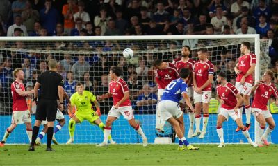 Rubin Colwill produces a stunning stoppage-time free-kick to earn Cardiff City a draw.