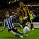 Sheffield Wednesday’s Harry Gray, left, and Bradford City’s Macaulay Gillesphey