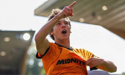 Wolves’ Fer Lopez celebrates his winner against West Brom