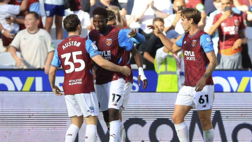 West Ham United are joint top of the Championship after seven games this season.