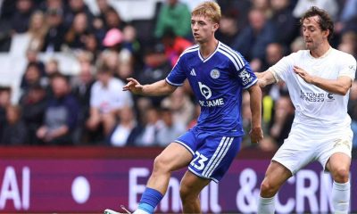 Tommy Watson, left, is enjoying his football at Leicester City.