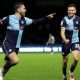 Wycombe Wanderers’ Luke Leahy, left, has had highs and lows in his three year