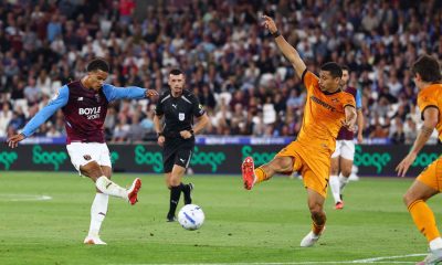 Divine Mukasa fires home for West Ham against Wolves
