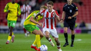 Ethan Galbraith has rapidly become a key player for Stoke City.