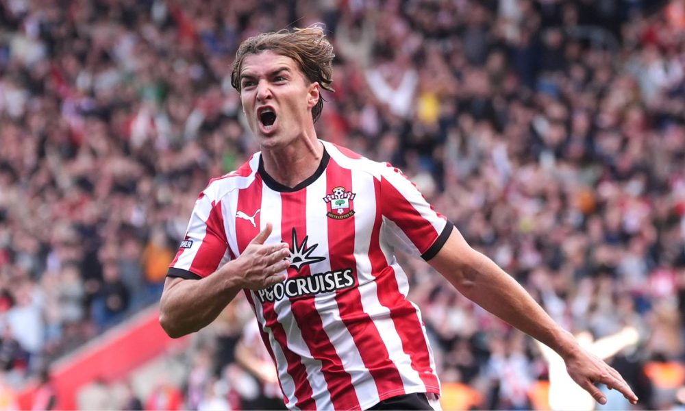 James Bree scored the winning goal in the south coast derby for Southampton