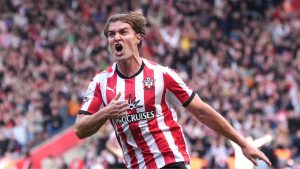 James Bree scored the winning goal in the south coast derby for Southampton