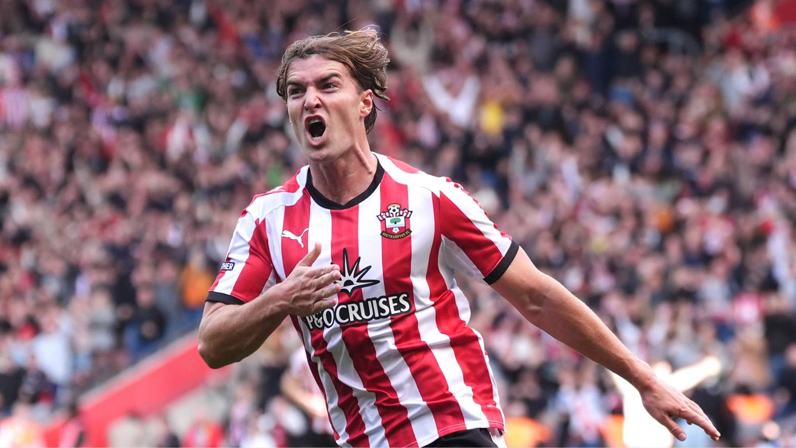 James Bree scored the winning goal in the south coast derby for Southampton