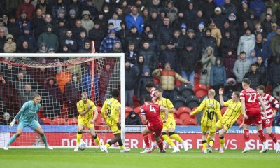 Doncaster Rovers skipper Owen Bailey scores his first goal