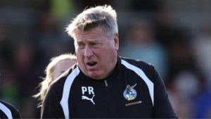 Bristol Rovers assistant Paul Raynor