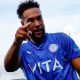 Stockport County’s Kyle Wootton enjoys his winner