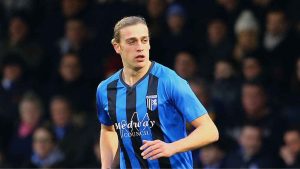 Tom Eaves in his first spell at Gillingham.