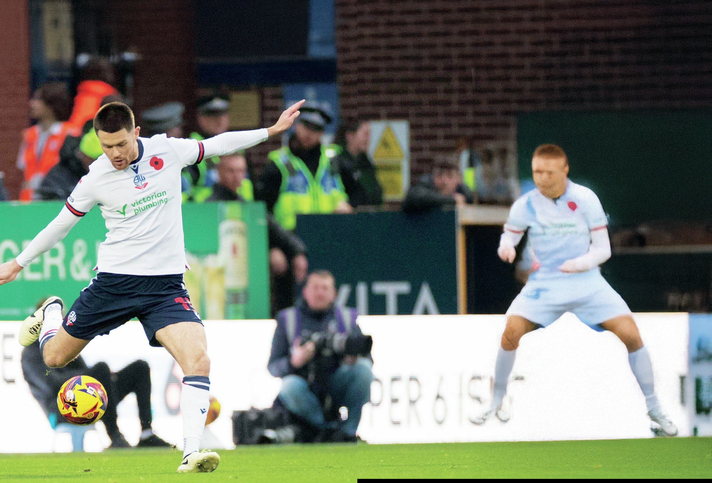 BEST FOOT FORWARD: Will Forrester has overcome injury to make his mark for Bolton this season
PICTURE: Alamy