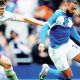 ON THE BURST: Birmingham’s Keshi Anderson attempts to break away from Crawley’s Ben Radcliffe PICTURES: Alamy