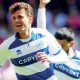MAD FOR IT: QPR’s Nicolas Madsen celebrates his early winner PICTURES: Alamy