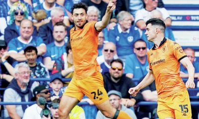 CRUCIAL: Hull City midfielder Matt Crooks celebrates his goal PICTURES: PSI/Jason Brown