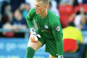 LOAN STAR: Jordan Pickford shone for Preston and, inset, Aiden McGeady PICTURE: Alamy
