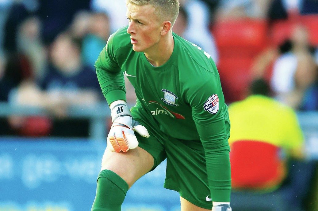LOAN STAR: Jordan Pickford shone for Preston and, inset, Aiden McGeady PICTURE: Alamy