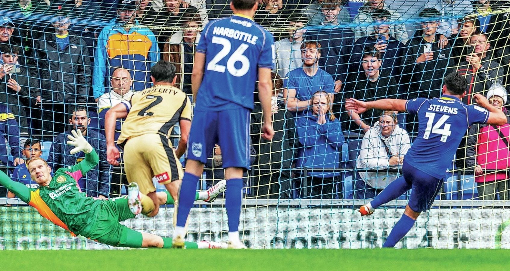 Matty Stevens of AFC Wimbledon