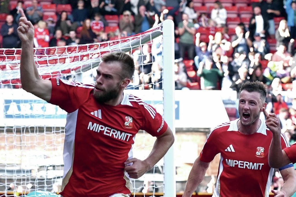 Aaron Drinan of Swindon Town