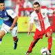 Stevenage goalscorer Filipe Morais on the ball in their League Cup win against Ipswich in 2013