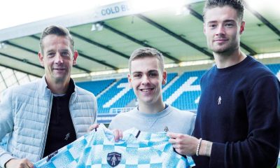 From left, Paul Robinson, William Kilgannon and Lukas Jensen and, inset, William with dad Brian