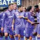 Sheffield United celebrate Callum O’Hare’s winner