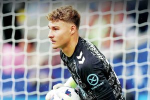 Coventry City goalkeeper Carl Rushworth has settled in quickly at the CBS Arena