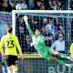 Barrow’s Wyll Stanway makes a spectacular save against Bristol Rovers