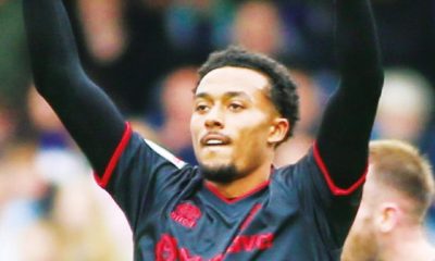 Femi Azeez celebrates giving Millwall the lead