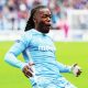 Brandon Thomas-Asante celebrates scoring Coventry’s second goal