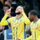 Tyler Roberts celebrates netting Mansfield Town’s clincher