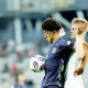 Ethan Wheatley in action for England against Germany in the U19 European Championship this summer