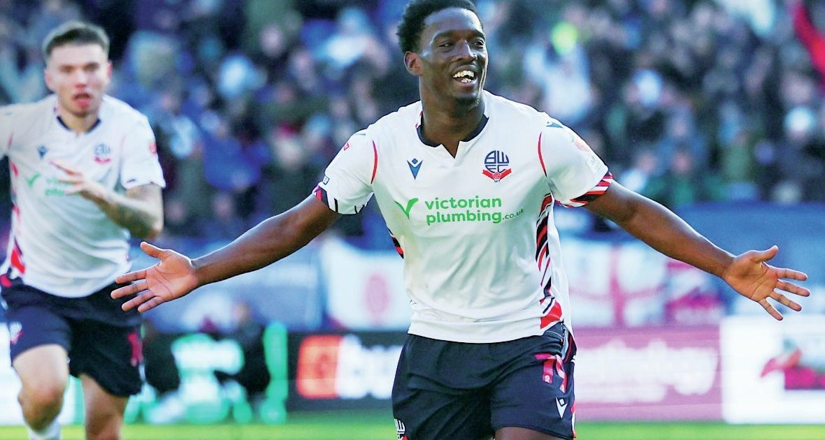 Amario Cozier-Duberry celebrates his late winner