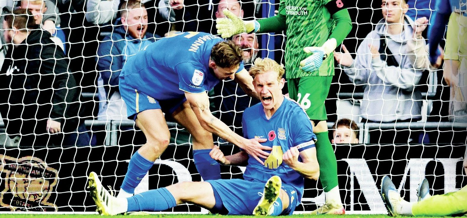 Christoph Klarer enjoys scoring Birmingham City’s third goal