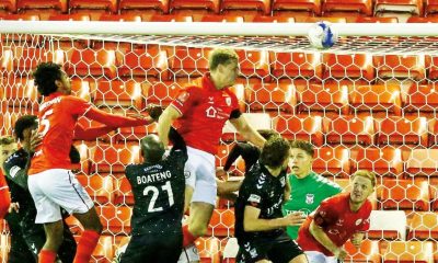 Marc Roberts heads home Barnsley’s late winner