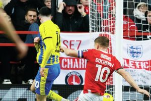 Finn Azaz scores Southampton’s fourth goal