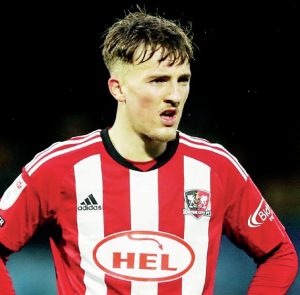 Jake Richards in his Exeter days