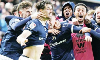 Joyous Millwall celebrate Tristan Crama’s winner
