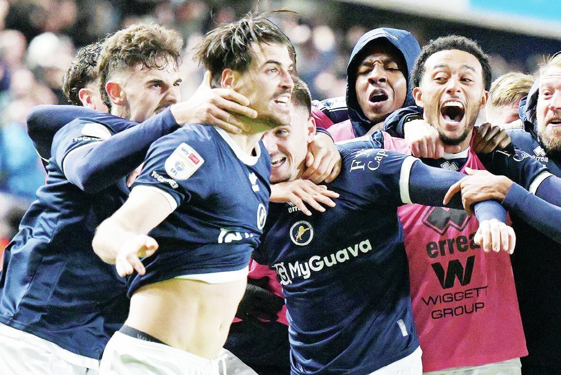 Joyous Millwall celebrate Tristan Crama’s winner