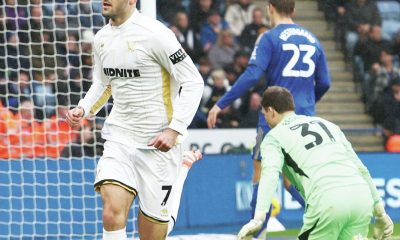 Tom Cannon (7) celebrates opening the scoring