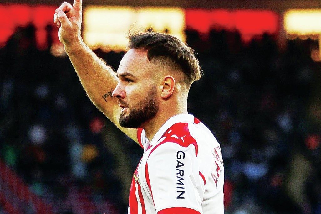 Adam Armstrong scored twice for Southampton